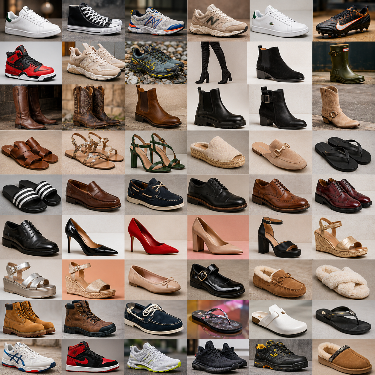 Chaussures — exemple d'essayage virtuel